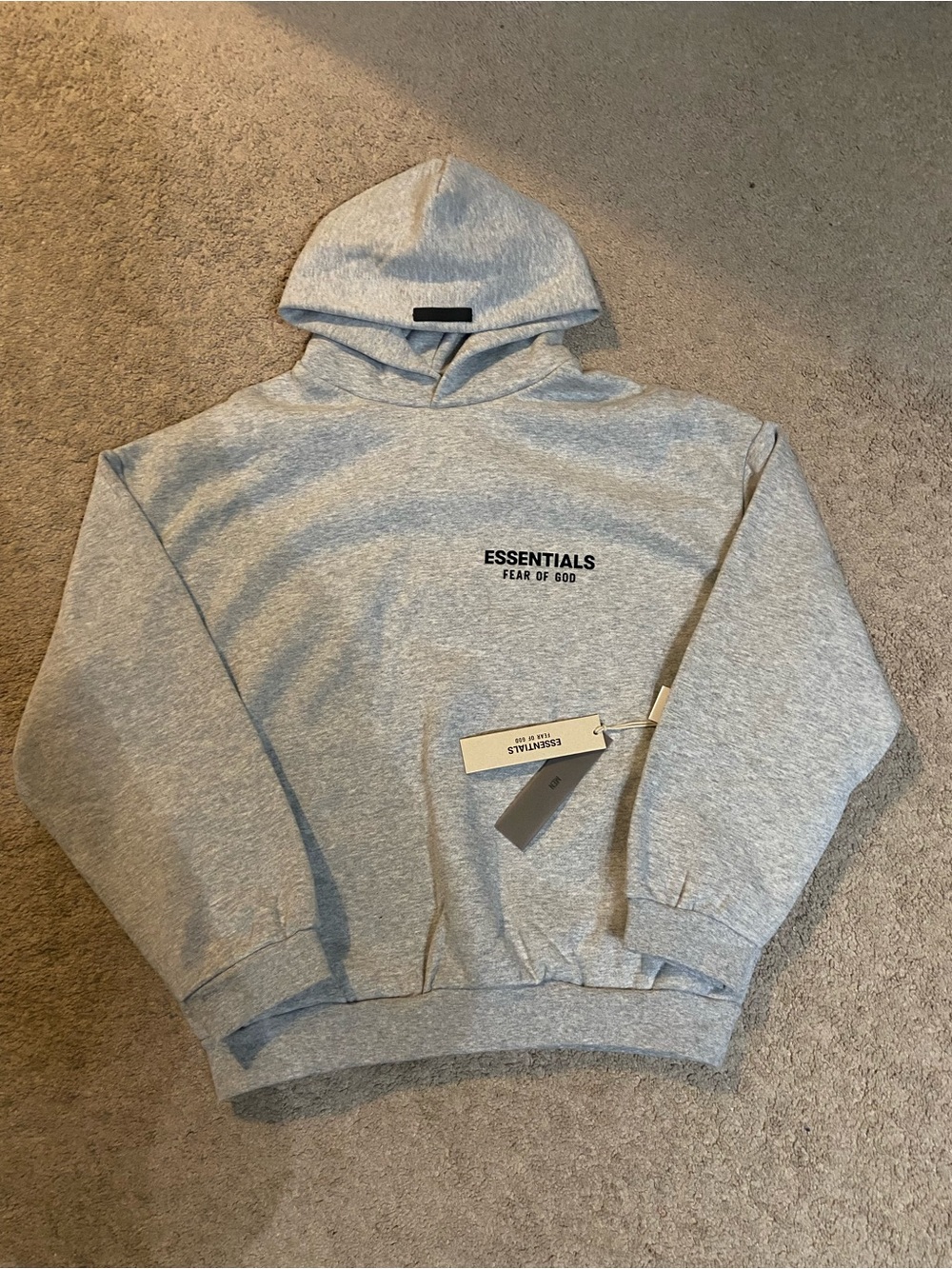 Essentials Fear of God Men's Gray Hoodie XS NWT